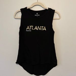 Black Peloton Workout Top